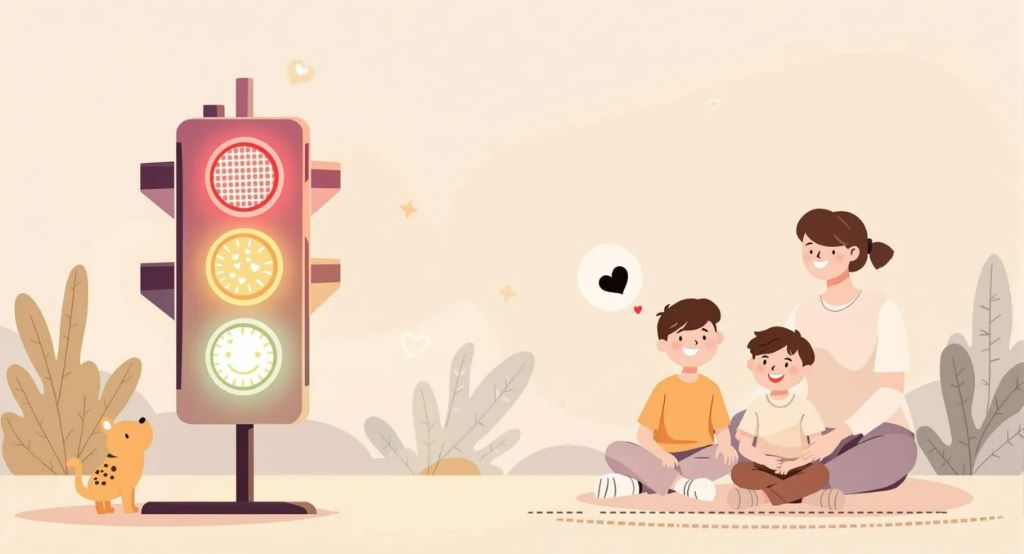 Semaforo della rabbia – gestione emotiva bambini